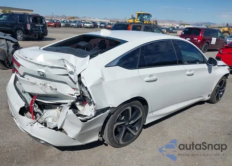 2018 Honda Accord Sport from USA, damaged, VIN 1HGCV1F39JA095368